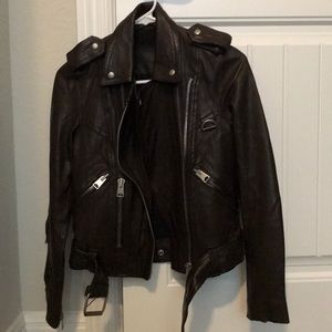All Saints Balfern Leather Jacket